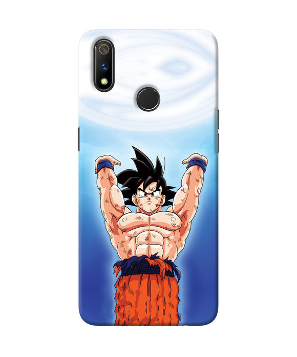 Goku Super Saiyan Power Realme 3 Pro Back Cover
