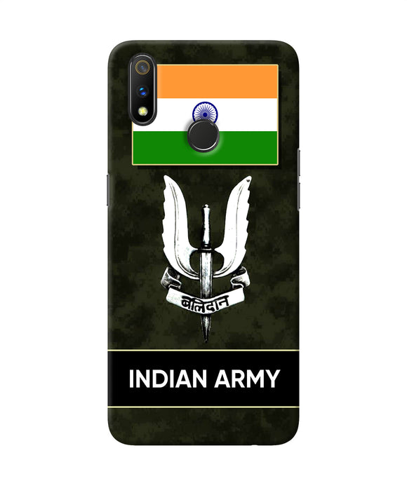 Indian Flag Balidan Logo Realme 3 Pro Back Cover