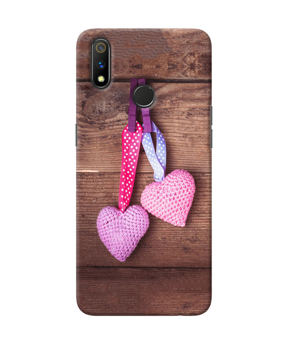 Two Gift Hearts Realme 3 Pro Back Cover