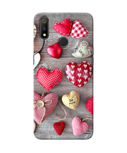 Heart Gifts Realme 3 Pro Back Cover