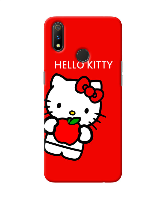 Hello Kitty Red Realme 3 Pro Back Cover