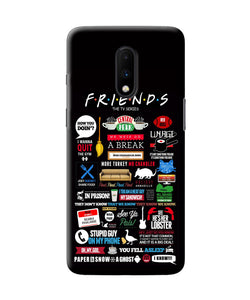 Friends Oneplus 7 Back Cover