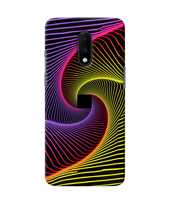 Colorful Strings Oneplus 7 Back Cover