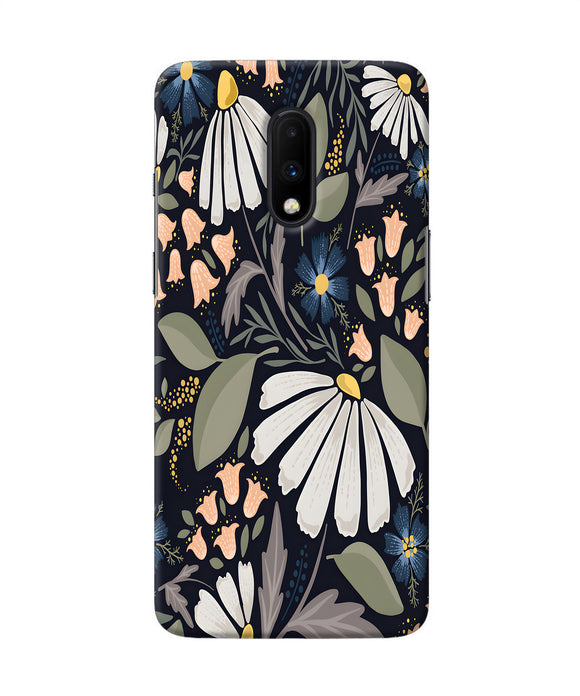 Flowers Art Oneplus 7 Back Cover