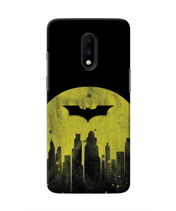 Batman Sunset Oneplus 7 Real 4D Back Cover