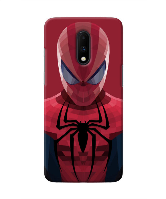Spiderman Art Oneplus 7 Real 4D Back Cover