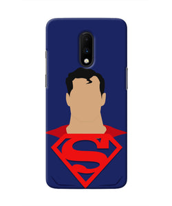 Superman Cape Oneplus 7 Real 4D Back Cover