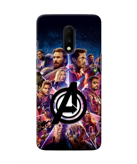 Avengers Superheroes Oneplus 7 Real 4D Back Cover