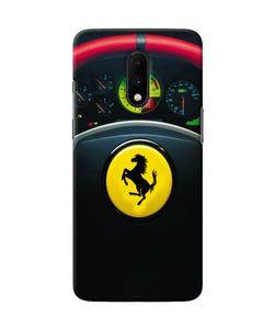 Ferrari Steeriing Wheel Oneplus 7 Real 4D Back Cover