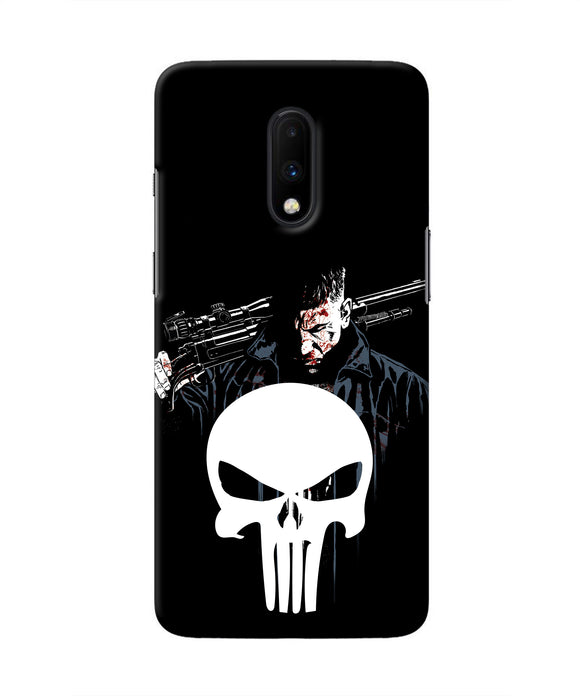 Punisher Character Oneplus 7 Real 4D Back Cover