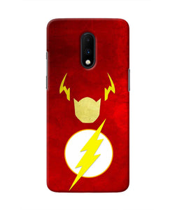 Flash Character Oneplus 7 Real 4D Back Cover