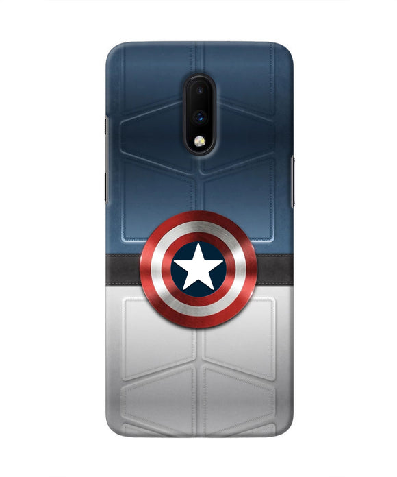 Captain America Suit Oneplus 7 Real 4D Back Cover