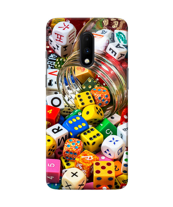 Colorful Dice Oneplus 7 Back Cover