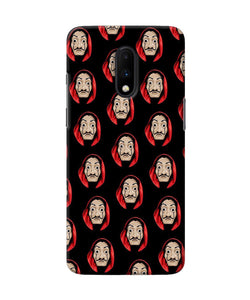 Money Heist Mask Oneplus 7 Back Cover