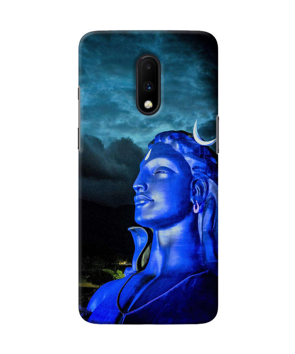 Adiyogi Blue Oneplus 7 Back Cover