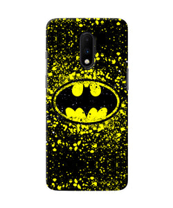 Batman Last Knight Print Yellow Oneplus 7 Back Cover