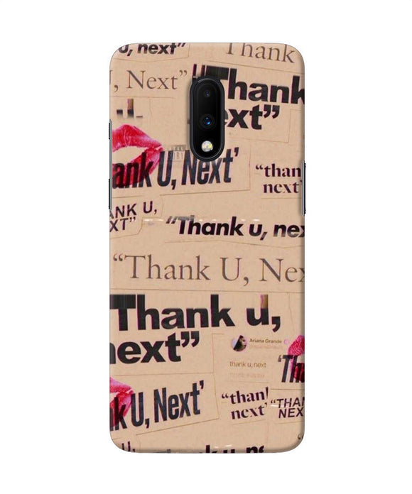 Thank You Next Oneplus 7 Back Cover