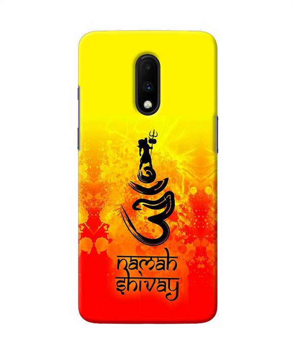 Om Namah Shivay Oneplus 7 Back Cover