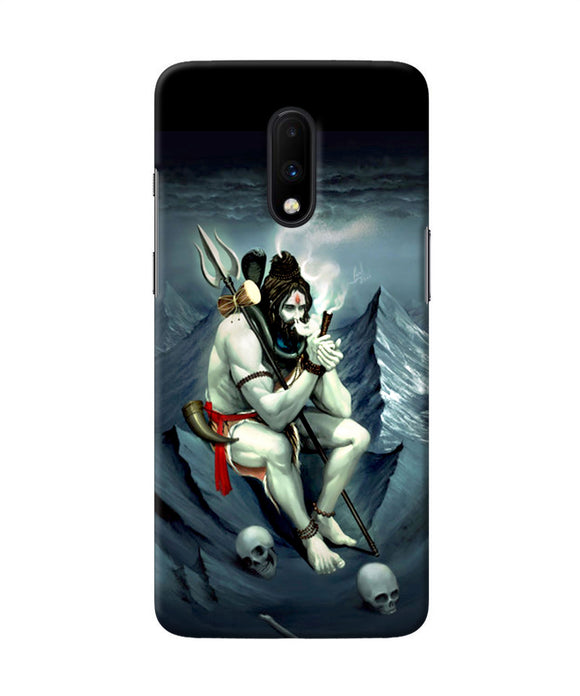 Lord Shiva Chillum Oneplus 7 Back Cover