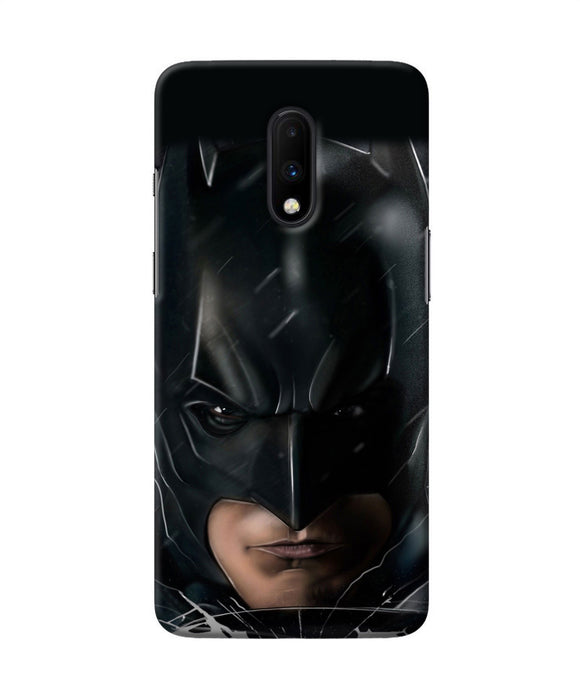 Batman Black Mask Oneplus 7 Back Cover