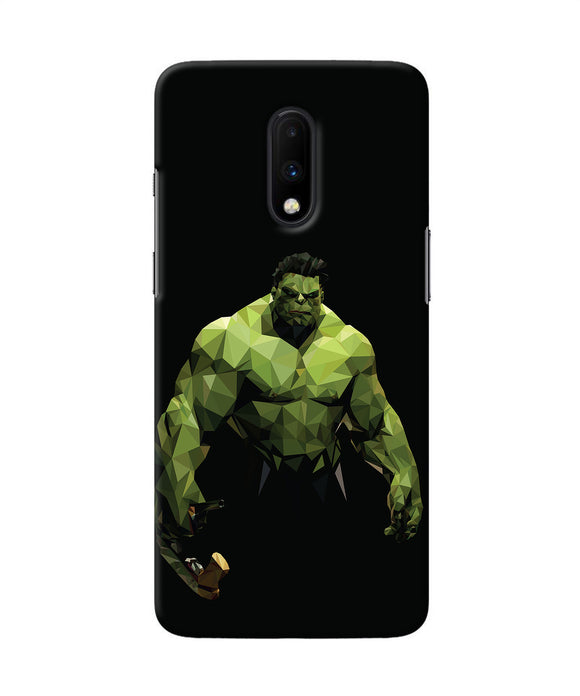Abstract Hulk Buster Oneplus 7 Back Cover
