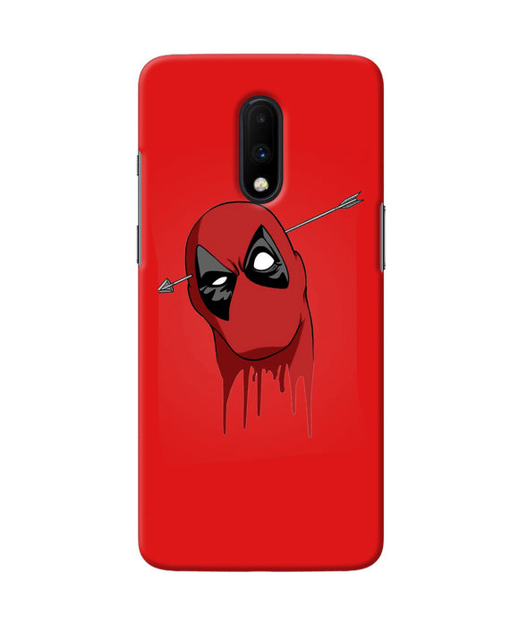 Funny Deadpool Oneplus 7 Back Cover