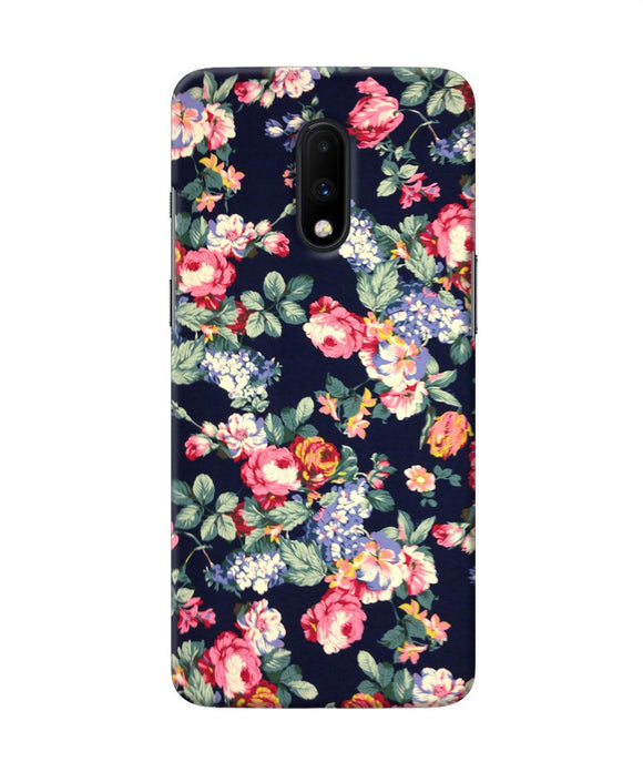 Natural Flower Print Oneplus 7 Back Cover
