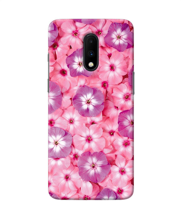 Natural Pink Flower Oneplus 7 Back Cover