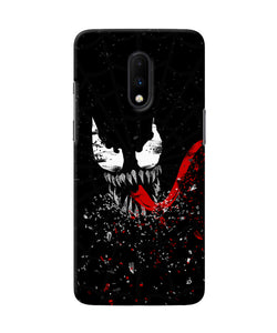 Venom Black Poster Oneplus 7 Back Cover