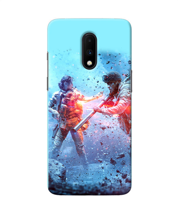 Pubg Water Fight Oneplus 7 Back Cover