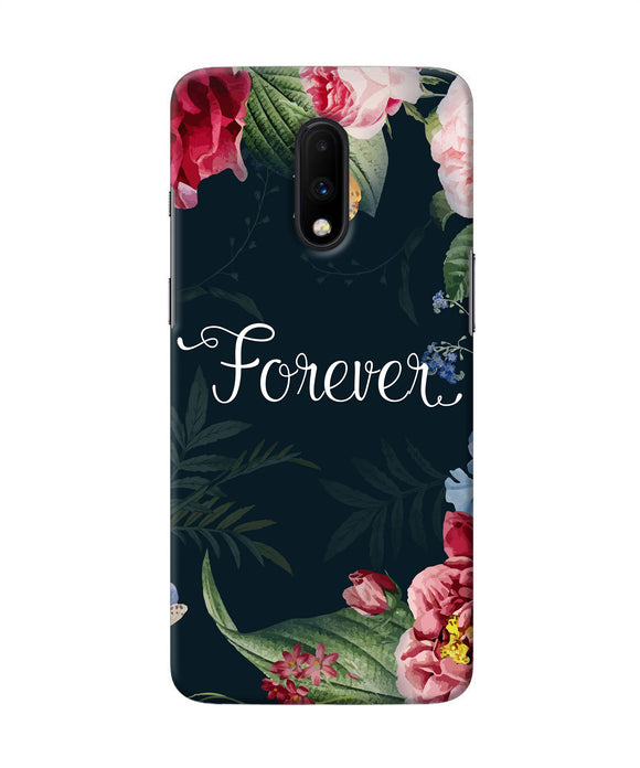 Forever Flower Oneplus 7 Back Cover