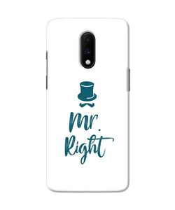 My Right Oneplus 7 Back Cover