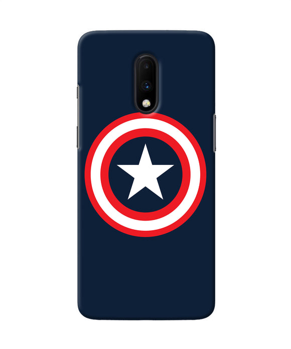 Captain America Logo Oneplus 7 Back Cover