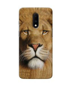 Nature Lion Poster Oneplus 7 Back Cover