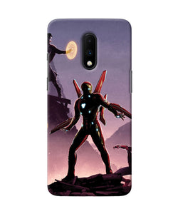 Ironman On Planet Oneplus 7 Back Cover