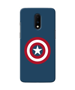 Captain America Logo Oneplus 7 Back Cover