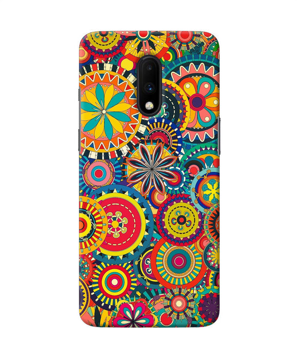 Colorful Circle Pattern Oneplus 7 Back Cover