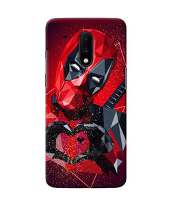 Deadpool Love Oneplus 7 Back Cover