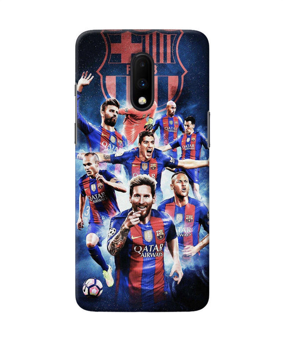 Messi Fcb Team Oneplus 7 Back Cover