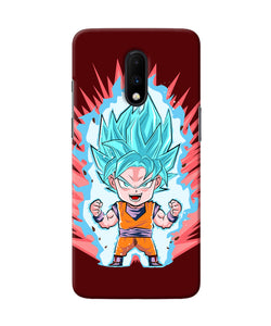 Goku Little Character Oneplus 7 Back Cover