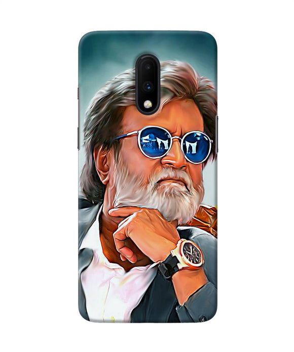 Rajnikant Painting Oneplus 7 Back Cover