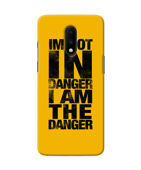 Im Not In Danger Quote Oneplus 7 Back Cover