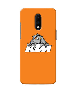 Ktm Dog Logo Oneplus 7 Back Cover