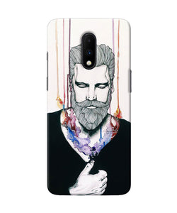 Beard Man Character Oneplus 7 Back Cover