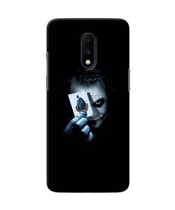 Joker Dark Knight Card Oneplus 7 Back Cover