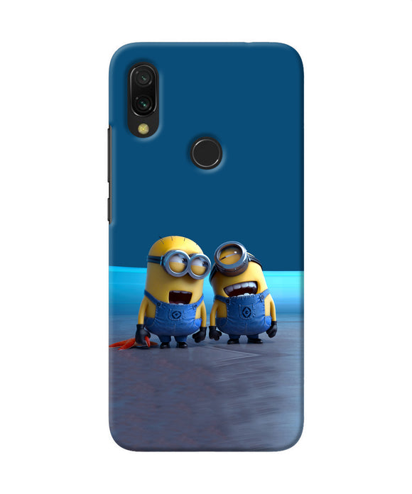 Minion Laughing Redmi 7 Back Cover
