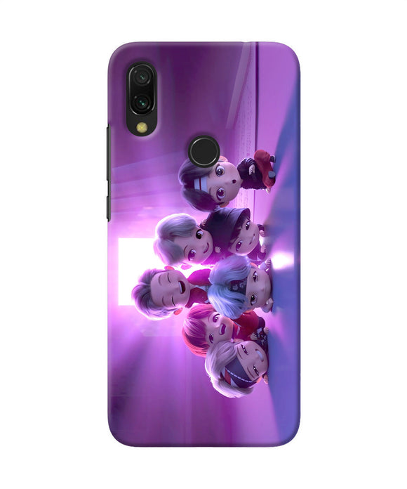 BTS Chibi Redmi 7 Back Cover