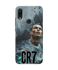 Christiano Ronaldo Grey Redmi 7 Real 4D Back Cover