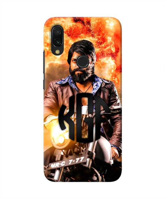 Rocky Bhai on Bike Redmi 7 Real 4D Back Cover