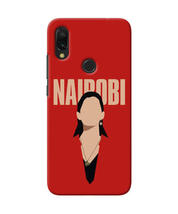 Nairobi Paint Money Heist Redmi 7 Back Cover